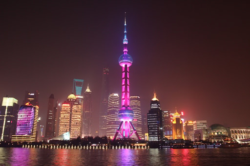 Bild Shanghaier Skyline