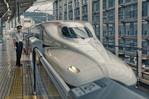 Bild Shinkansen Geschwindigkeit