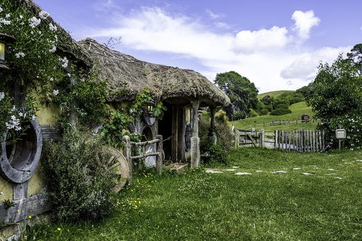 Bild Hobbiton Movie Set